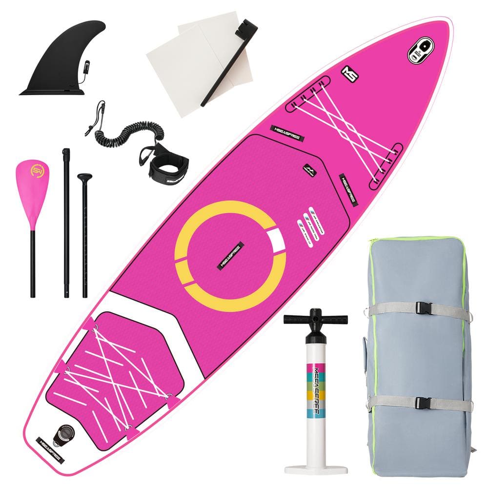 11 ft. x 34 in. Inflatable Paddle Board Surfboard, Stand Up SUP Paddle Boar