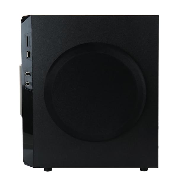 BEFREE SOUND 5.1-Channel Surround Sound Bluetooth Speaker System in Black  98595498M - The Home Depot