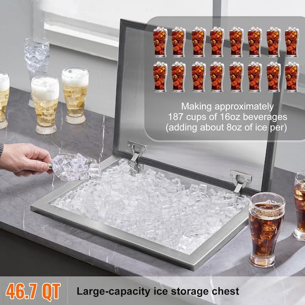 SKYSHALO Drop in Ice Chest 21 in. L x 17 in. W x 18 in. H