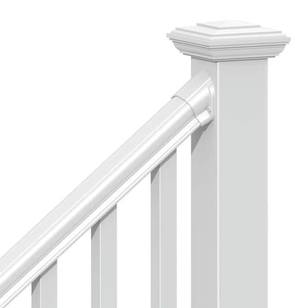 Traditional/Williamsburg White Stair Bracket Kit (4-Pack)