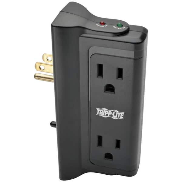 Tripp Lite Protect It Surge Protector with 4 Side-Mounted Outlets