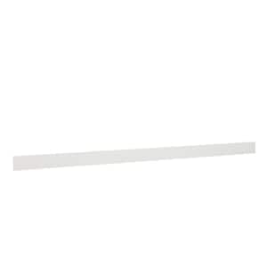 Courtland 91.5 in. W x 4.5 in. H Cabinet Moulding in Polar White