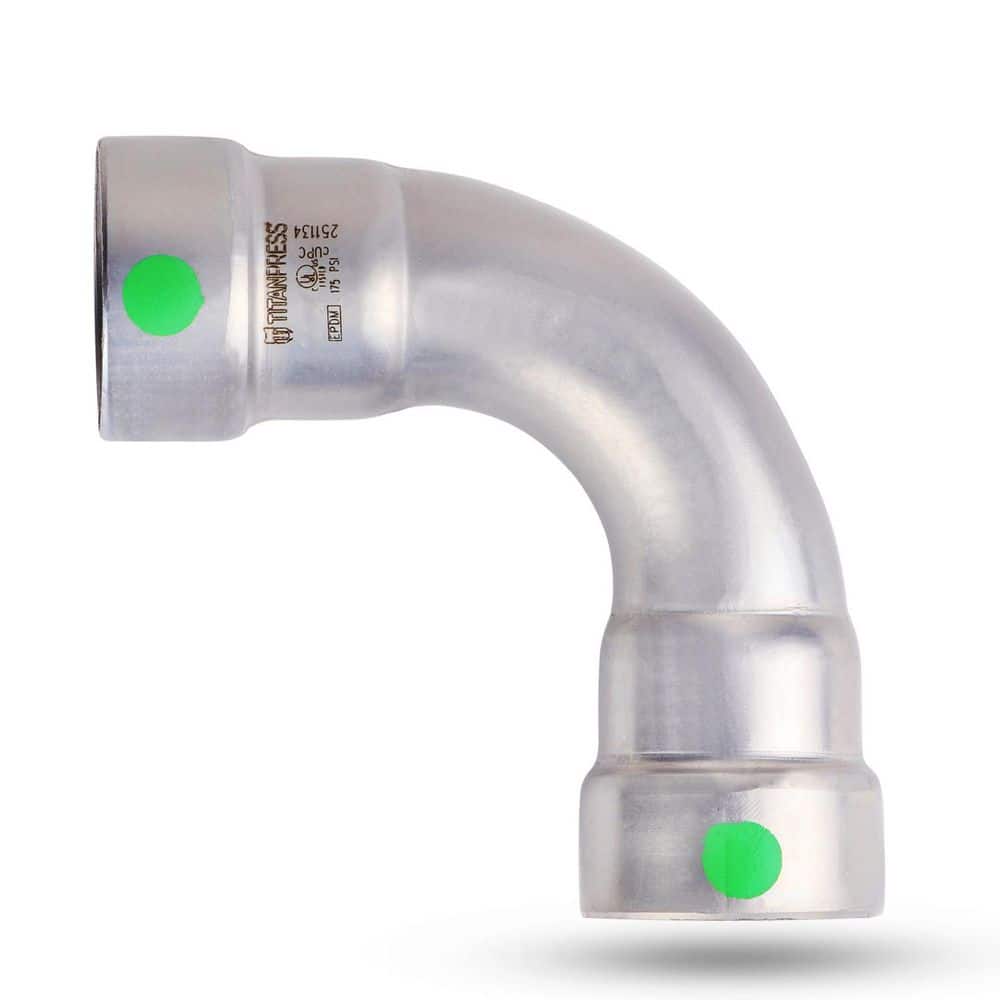 1 in. Carbon Steel Press 90° Elbow EPDM Mechanical price history on PriceWatchPro
