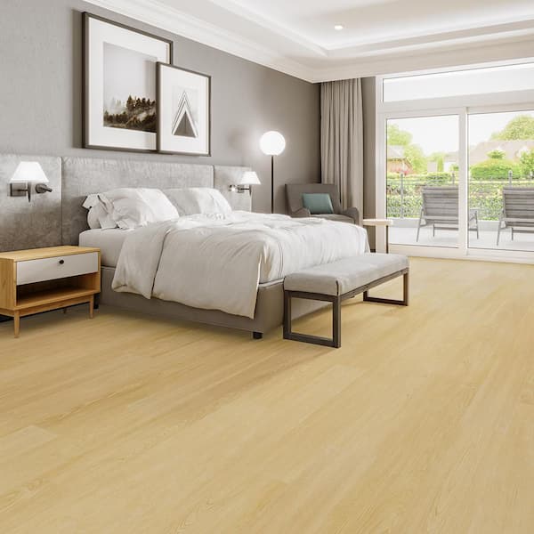French Oak Tunitas 20 MIL x 7.25 in. W x 60 in. L Waterproof Loose Lay Luxury Vinyl Plank Flooring (24.1 sq. ft./Case)