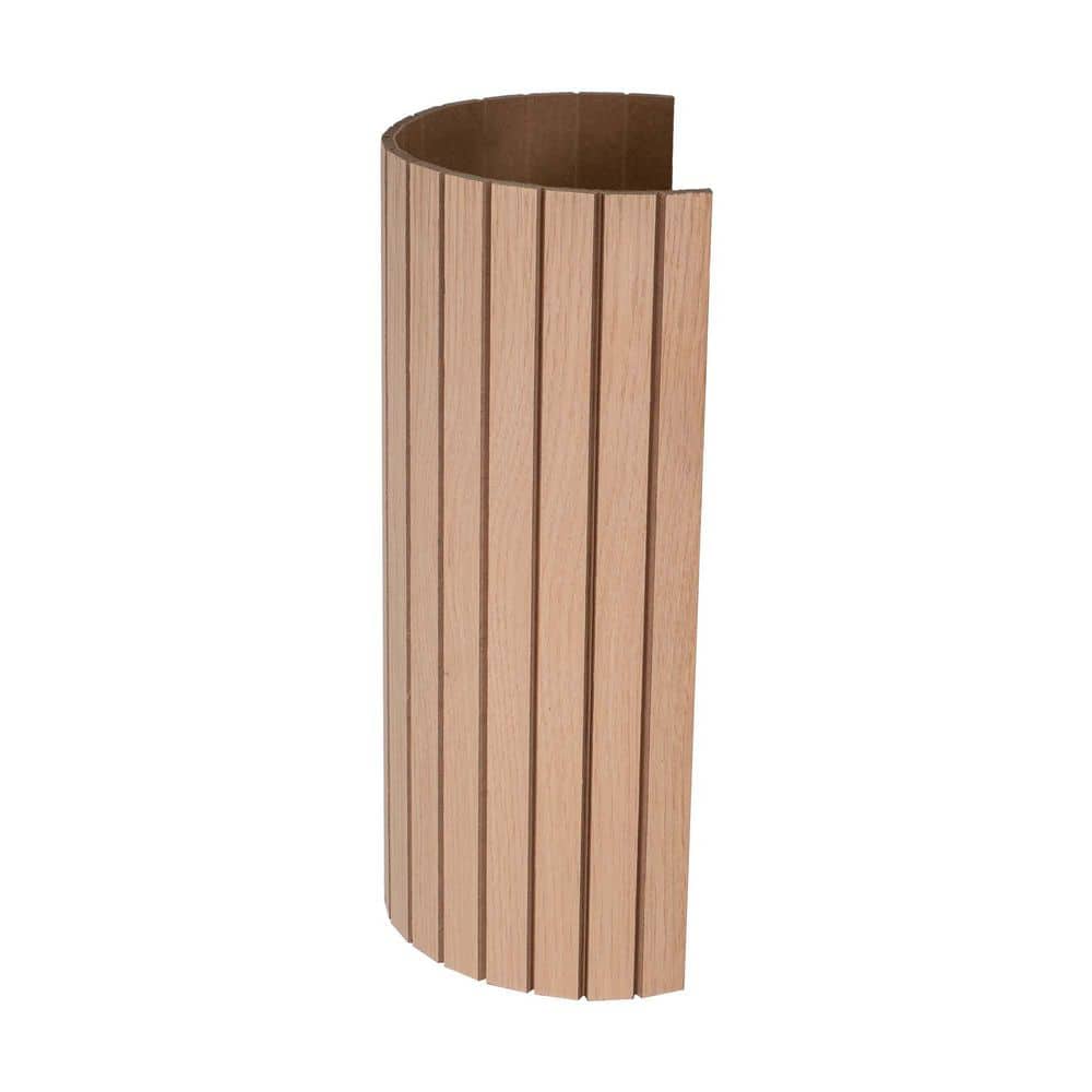 5/32 in. T x 4 ft. x 4 ft. White Oak Veneer Unfinished Wood Square Edge Slat Flexible Tambour Decorative Wall Paneling price history on PriceWatchPro