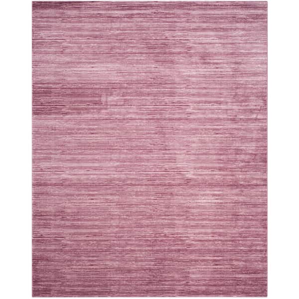 SAFAVIEH Vision Grape 8 ft. x 10 ft. Solid Area Rug