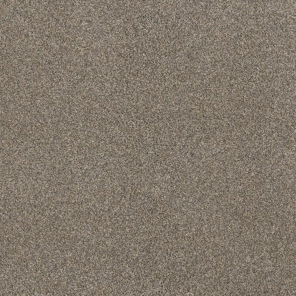 Lifeproof Hazelton II - Jazzy - Beige 50 oz. Polyester Texture Installed Carpet