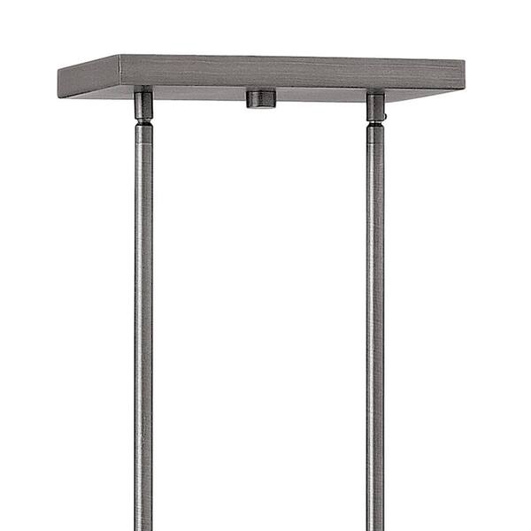 HINKLEY Fulton 5-Light Aged Zinc Black Candlestick