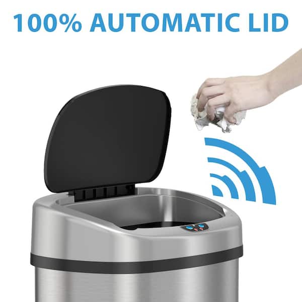 SIMPLI-MAGIC Sensor Trash Can Automatic Touchless Kitchen Garbage Bin, –  The Clean Store