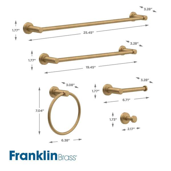 Franklin brass towel bar replacement parts hotsell