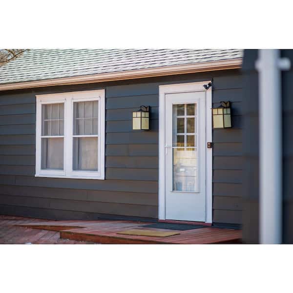 Coldwater 1-Light Burnished Outdoor Wall Lantern Sconce