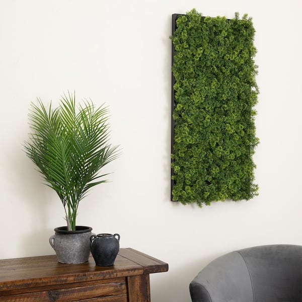 Nearly Natural 20in. x40in. UV Resistant Irish Green Meadow