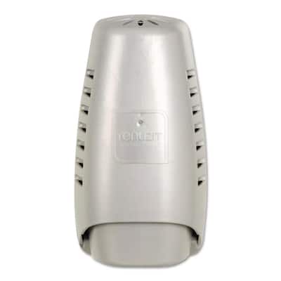 3.75 in. x 3.25 in. x 7.25 in. Silver Wall Mount Automatic Air Freshener Dispenser (6/Carton)