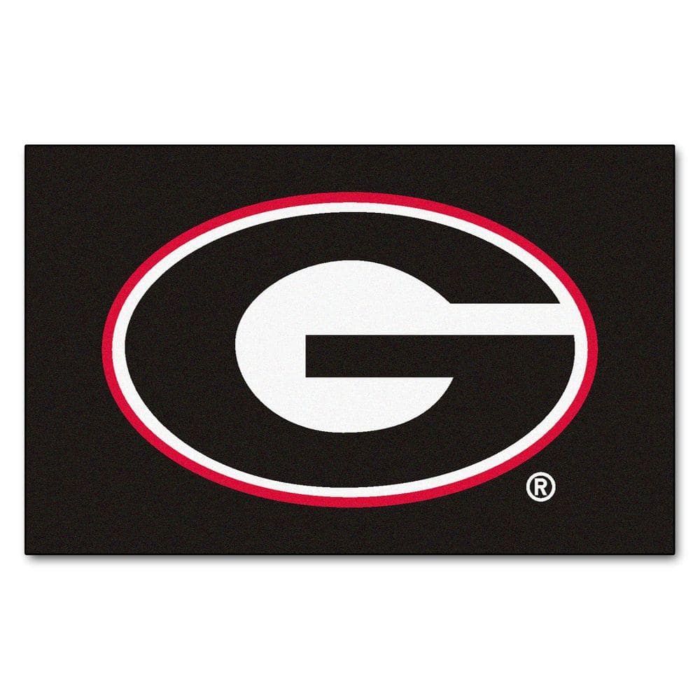 FANMATS University of Georgia 5 ft. x 8 ft. Ulti-Mat 3020 - The Home Depot