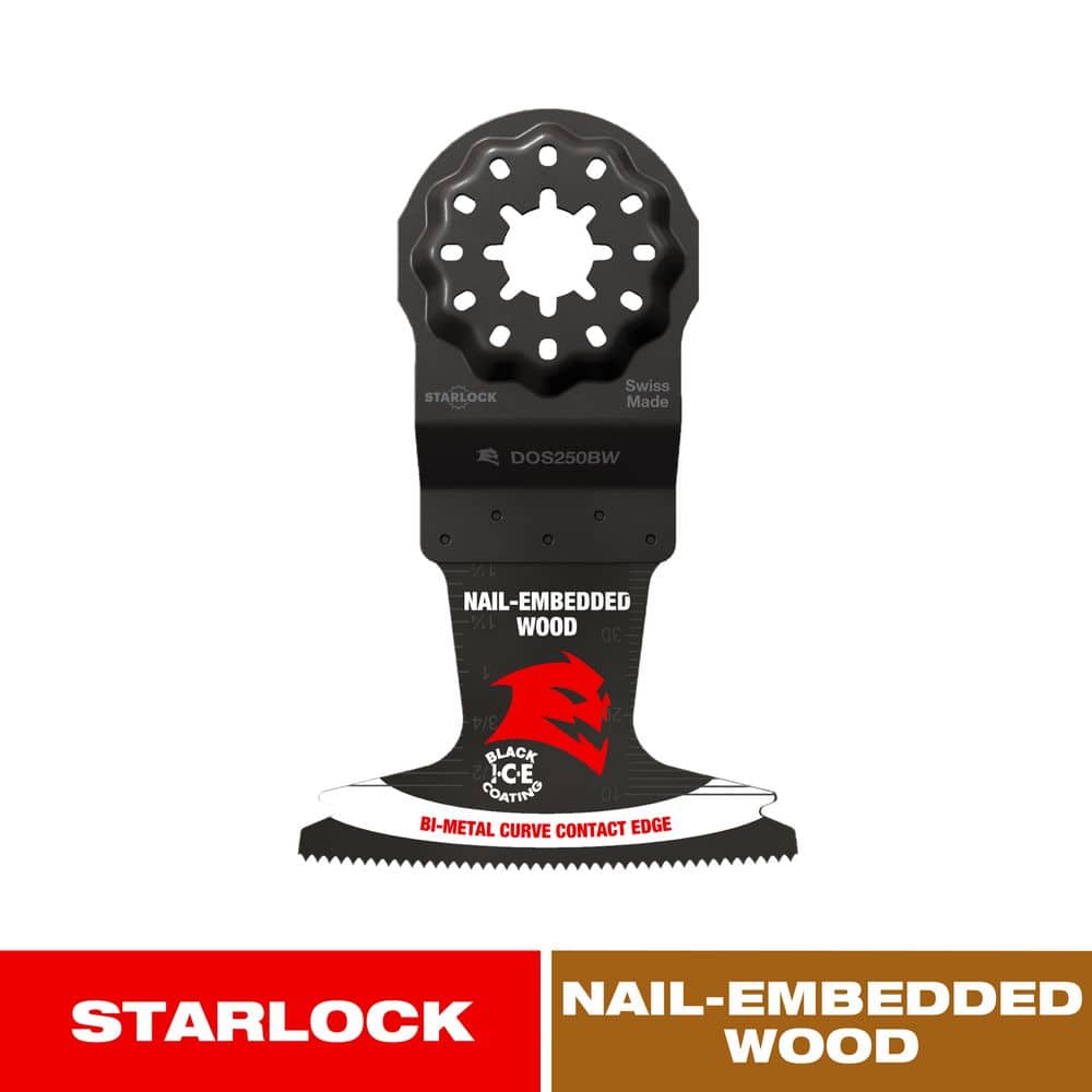 2-1/2 in. Demo Demon Starlock Bi-Metal Oscillating Blade for Nail-Embedded Wood price history on PriceWatchPro