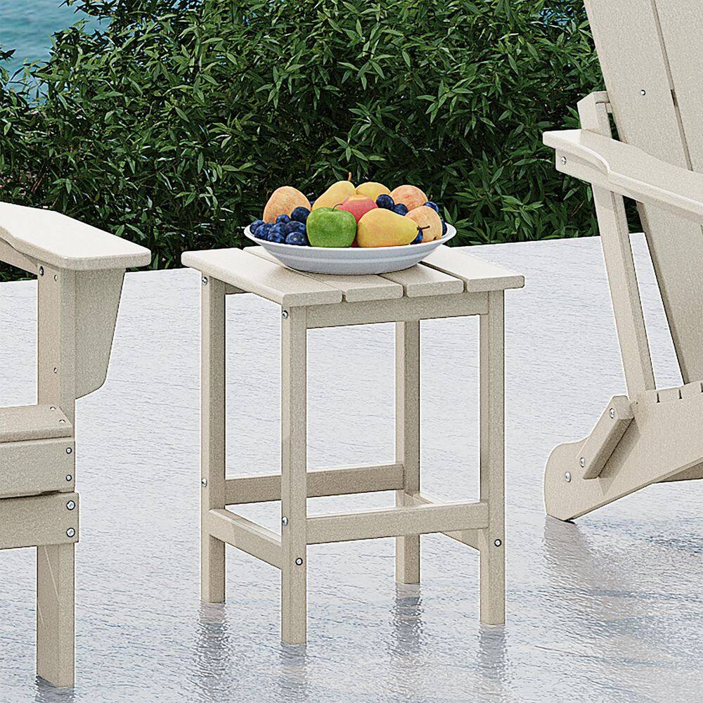 Malibu Sand Poly Lumber Outdoor Coffee Table 35"
