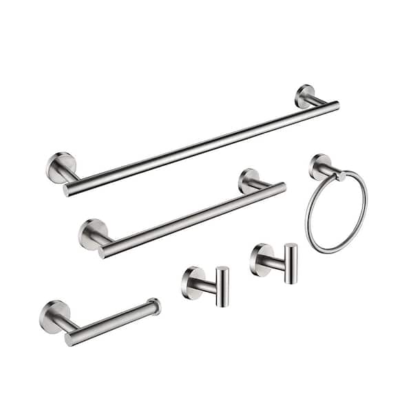 24 in. - 15 in. Screw-In Towel Bar in Chrome