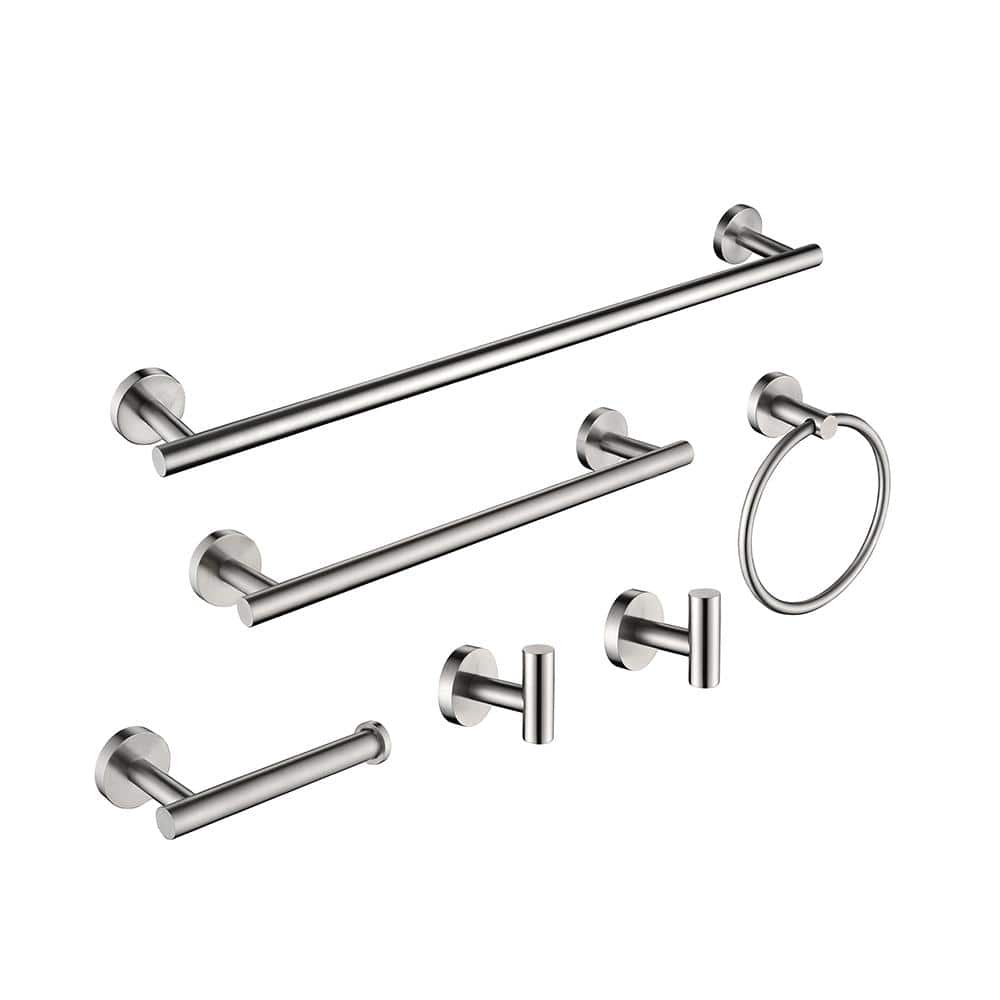 24 in. - 15 in. Screw-In Towel Bar in Chrome