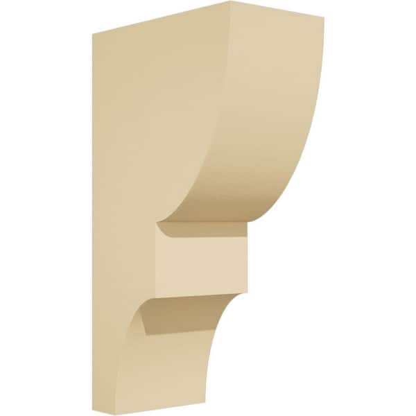 Ekena Millwork Ridgewood 5 1/2 in. x 18 in. x 10 in. Polyurethane Corbel