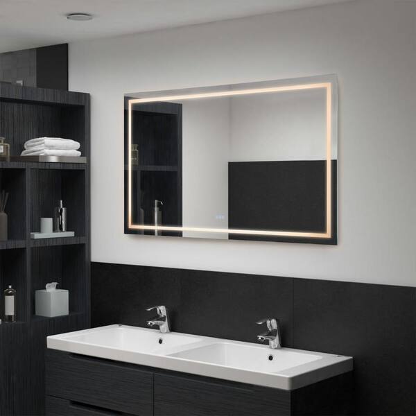 Boyel Living 60 In W X 36 H, 60 In Bathroom Vanity Mirror