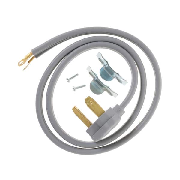 Everbilt 4 ft. 30 Amp Dryer Cord 3-Prong