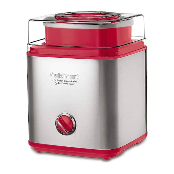 VIVOHOME Electric 1.6 Qt. Stainless Steel Automatic Ice Cream Maker with  Compressor and LCD Display X002LTSD53 - The Home Depot