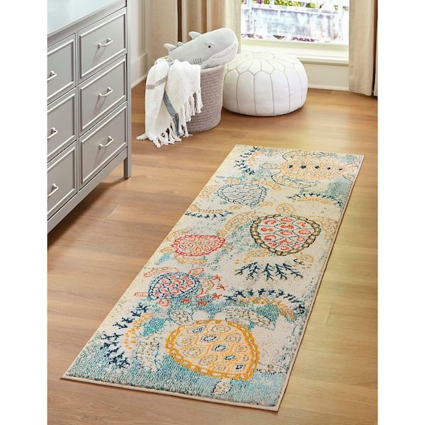 Positano Treasure Beige 2' 7 x 10' 0 Runner Rug