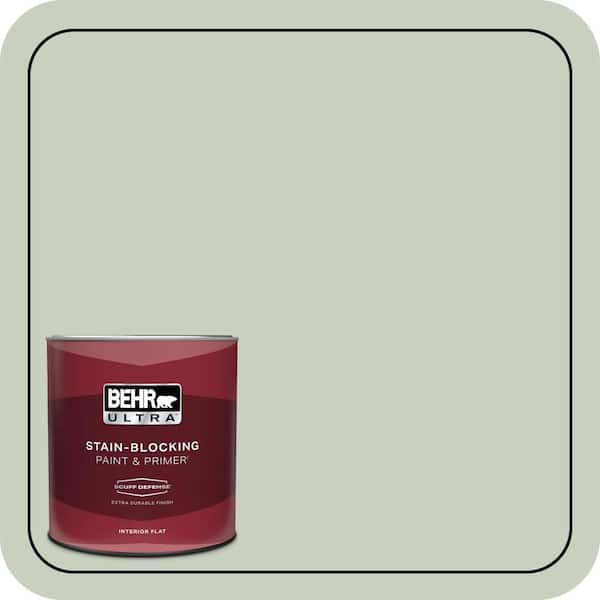 BEHR ULTRA 1 qt. #PPF-25 Terrace View Extra Durable Flat Interior Paint & Primer