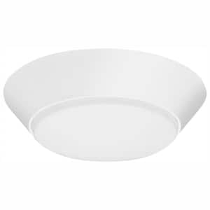 Contractor Select Versi Lite Series 7 in. 3000K Cool White Integrated 642 Lumen LED Round Flush Mount Fixture