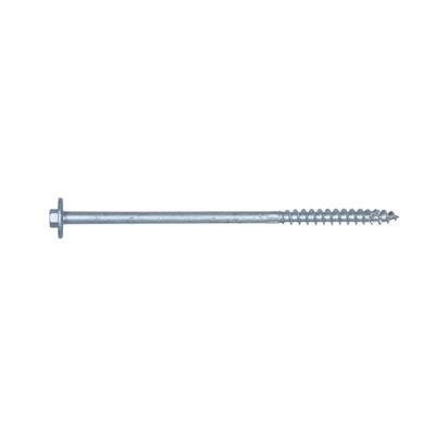 0.276 in. x 8 in. Strong-Drive SDWH Timber-Hex HDG Wood Screw (150-Pack)