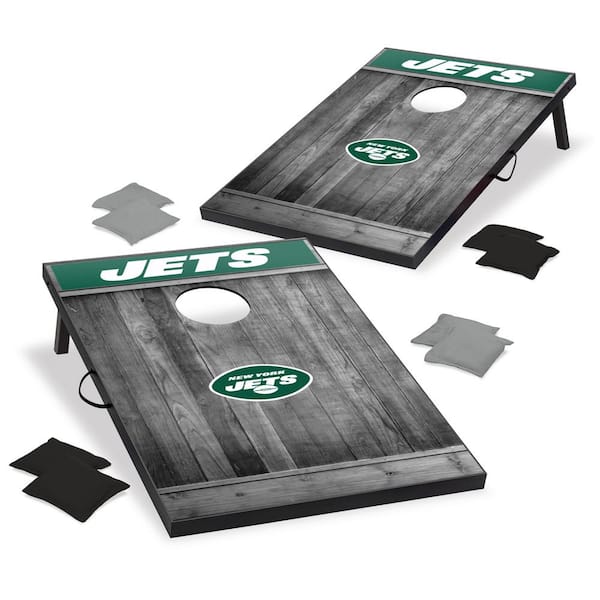 Wild Sports New York Jets 24 in. W x 36 in. L Cornhole Bag Toss  1-16023-GW121WD - The Home Depot