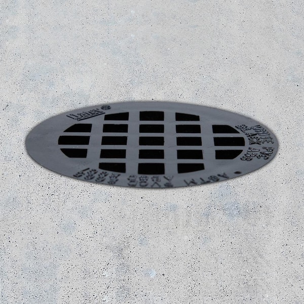 Oatey 2-in ABS Round Black Snap-In Drain in the Shower Drains department at