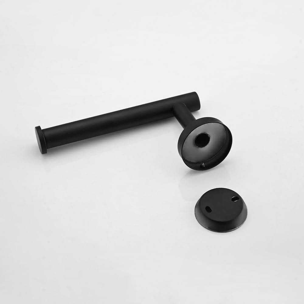 Matte Black Stainless Steel 14-Piece Bathroom Hardware Set