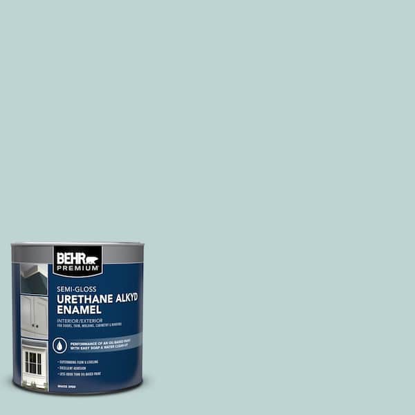 1 qt. #500E-3 Rain Washed Semi-Gloss Enamel Urethane Alkyd Interior/Exterior Paint