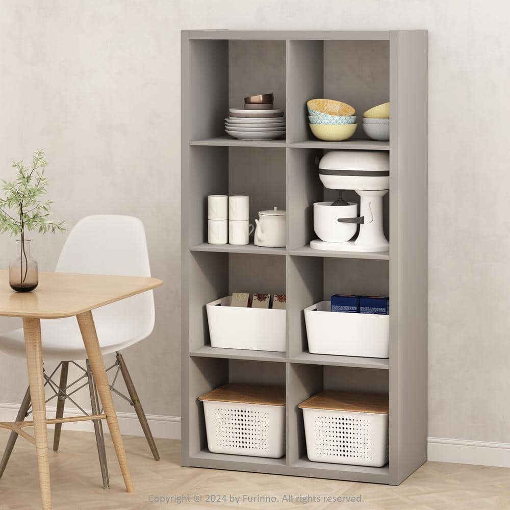 Furinno Hermite Home Office Supplies - Organizador De Almacenamiento Para Estanteria De Escritorio Roble Bauhaus