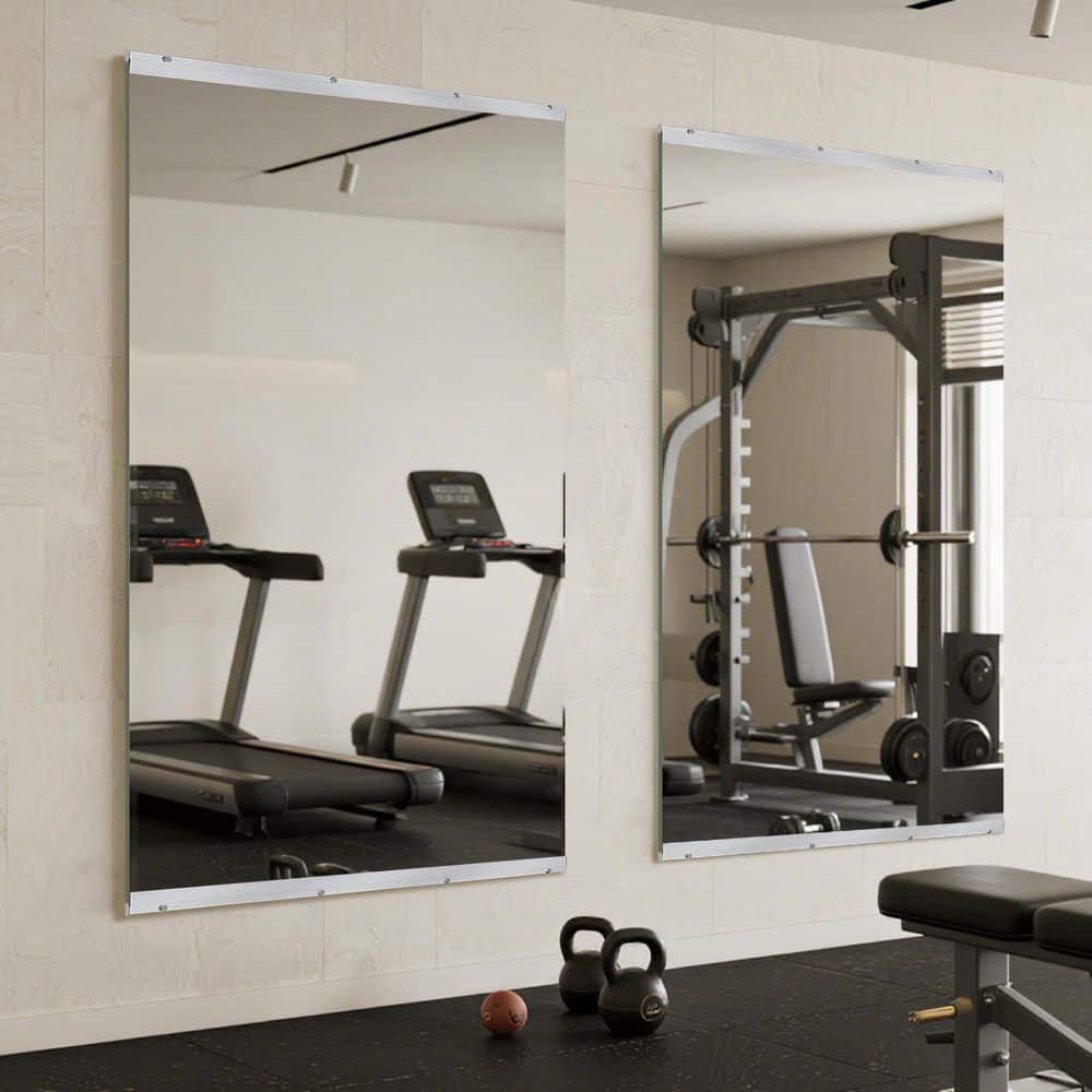 Sxiawe Clear 36 in. W x 72 in. H Oversized Shatterproof
