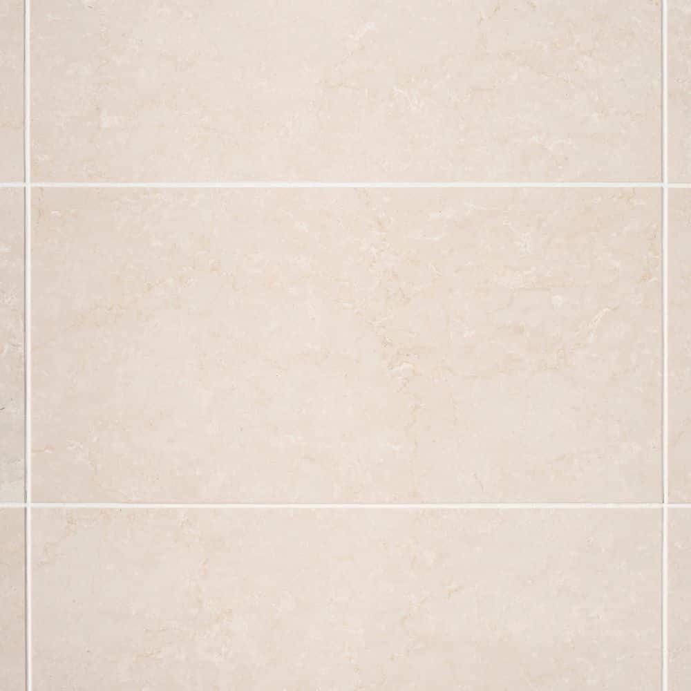 Botticino Extra Light Beige 12 in. x 24 in. Polished Marble Floor and Wall Tile (12.26 sq. ft./ Case) price history on PriceWatchPro
