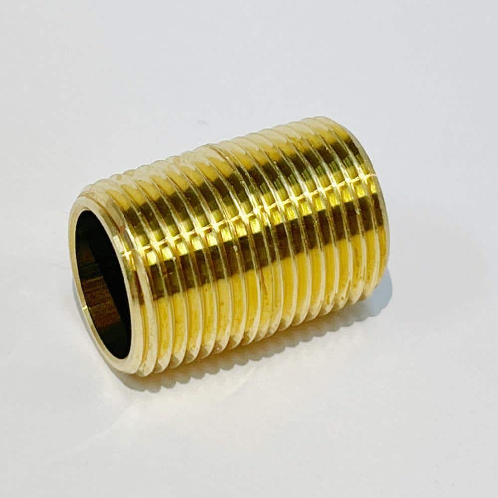 3/8 in. x Close MIP Brass Nipple Fitting price history on PriceWatchPro