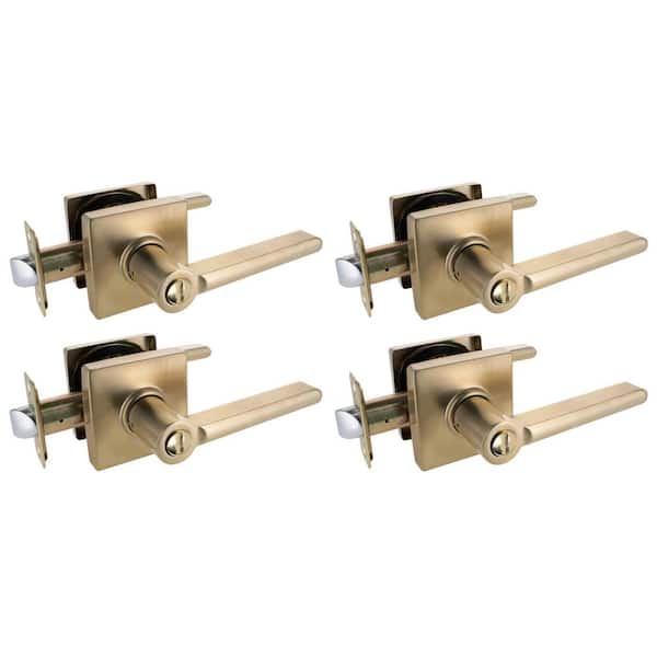 Defiant Tonebridge Brushed Gold Hall/Closet Door Handle with