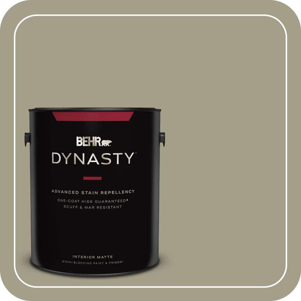 1 gal. #PMD-57 Fossil Stone Matte Interior Stain-Blocking Paint & Primer price history on PriceWatchPro