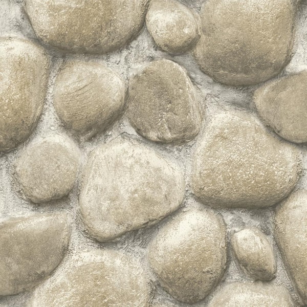 Chesapeake 20.50 in. W x 396 in. L Grey Root Rock Wallpaper Sample