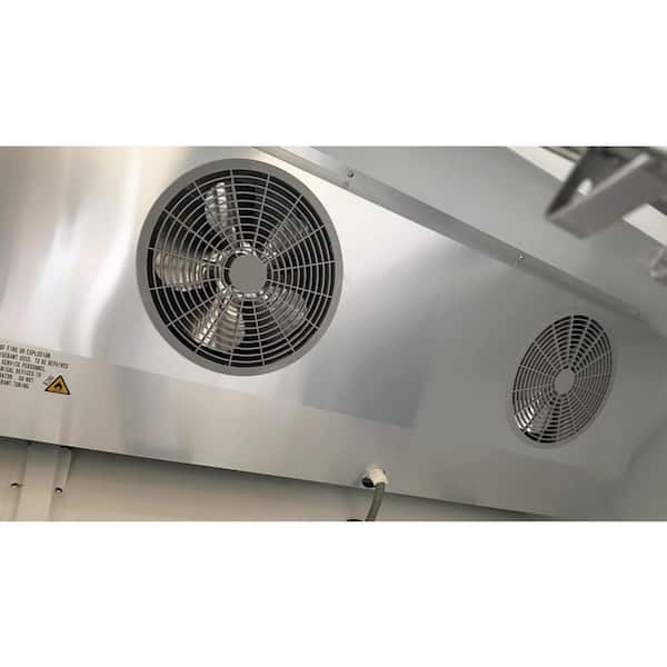 81 in. W 72 cu. ft. NSF Auto / Cycle Defrost 3-Door Commercial Upright Reach-In Freezer in Stainless Steel