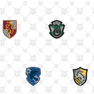 Harry Potter House Crest Peel and Stick Wallpaper (Covers 28.29 sq. ft.)