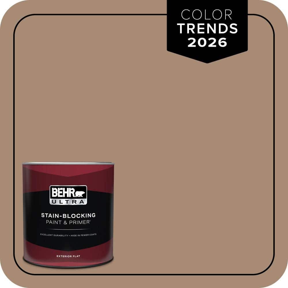 1 qt. #N240-5 Rodeo Tan Flat Exterior Paint & Primer price history on PriceWatchPro