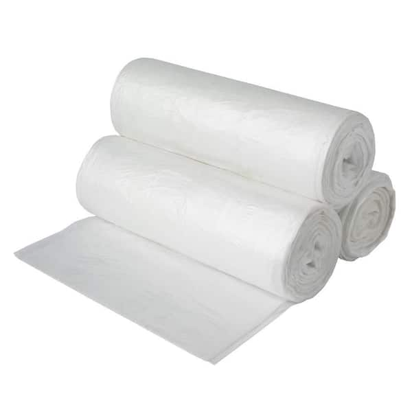 Aluf Plastics 4 Gal. 0.5 mil 17 in. x 18 in. White Trash Bags (200