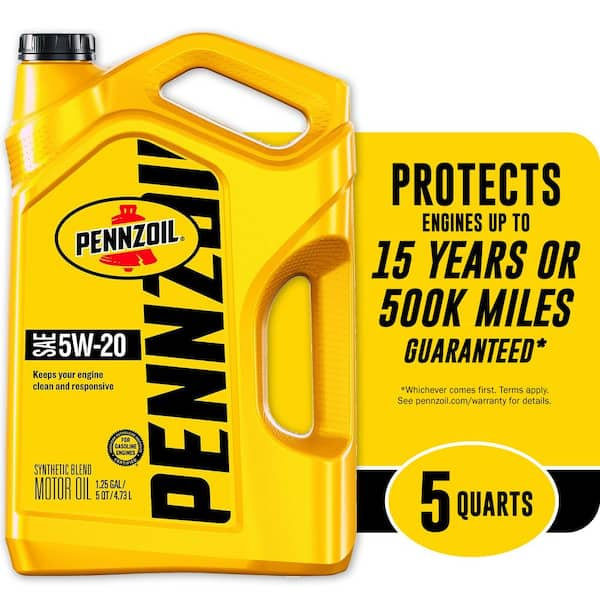 Pennzoil SAE 5W-20 konventionell motorPennzoil SAE 5W-20 konventionell motor  