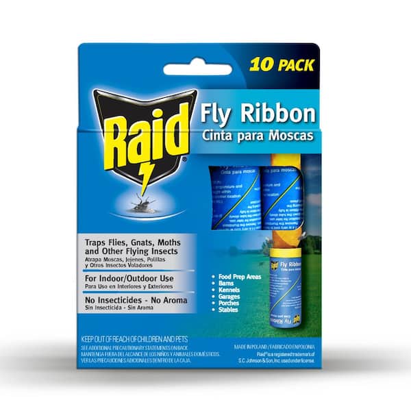Raid Fly Ribbon Trap (10-Pack)