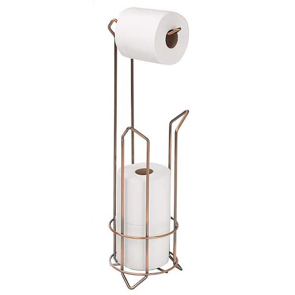Franklin Brass Freestanding Toilet Paper Holder with Reserve, Brushed  Nickel 193150-SN - The Home Depot