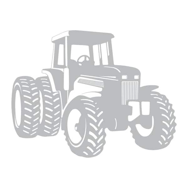 Sudden Shadows 33 In X 26 Tractor Wall Decal 02095 The Home Depot - John Deere Removable Wall Decorations