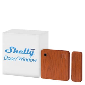 BLU Door/Window Brown, Bluetooth-Operated Door and Window Sensor, Smart Home Security Automation (Pack of 2)